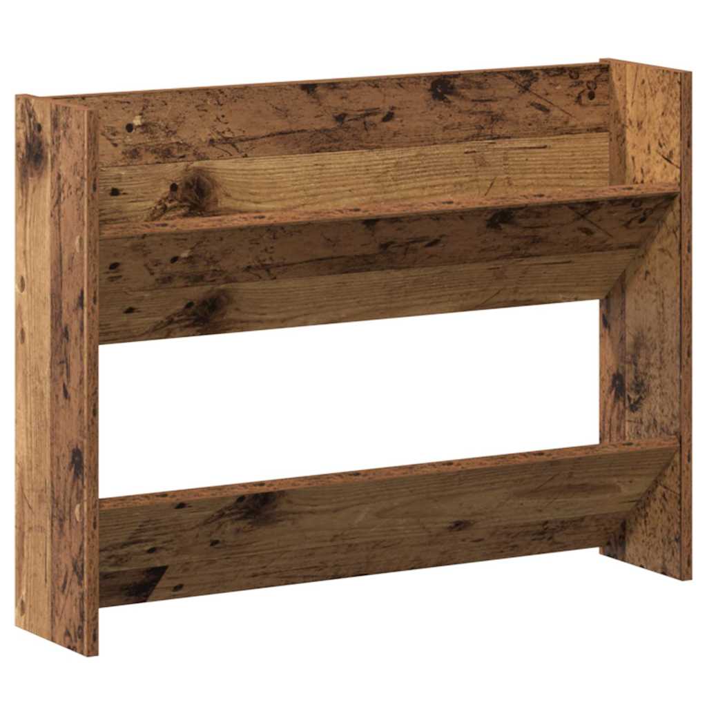 Cabinet à chaussures 2 pcs Bois ancien 80 x 18 x 60 cm - XIOS