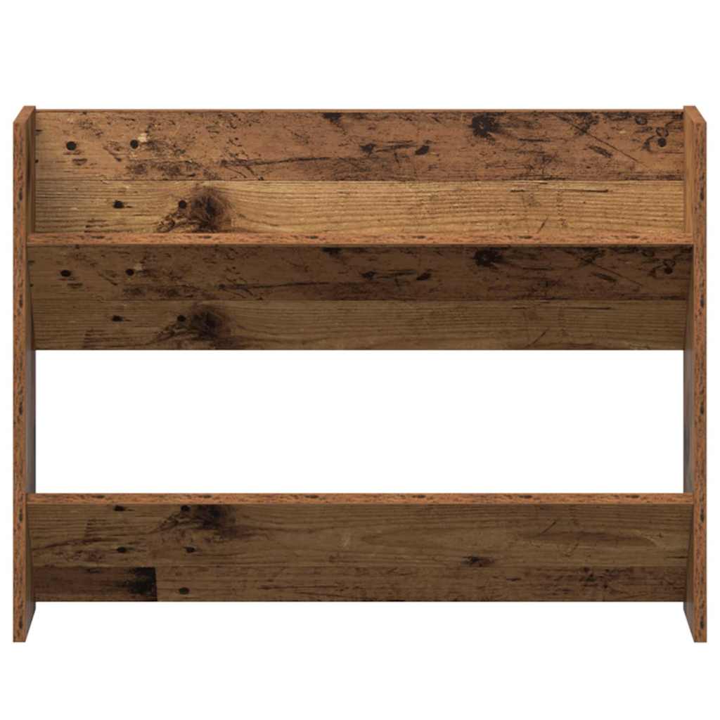 Cabinet à chaussures 2 pcs Bois ancien 80 x 18 x 60 cm - XIOS