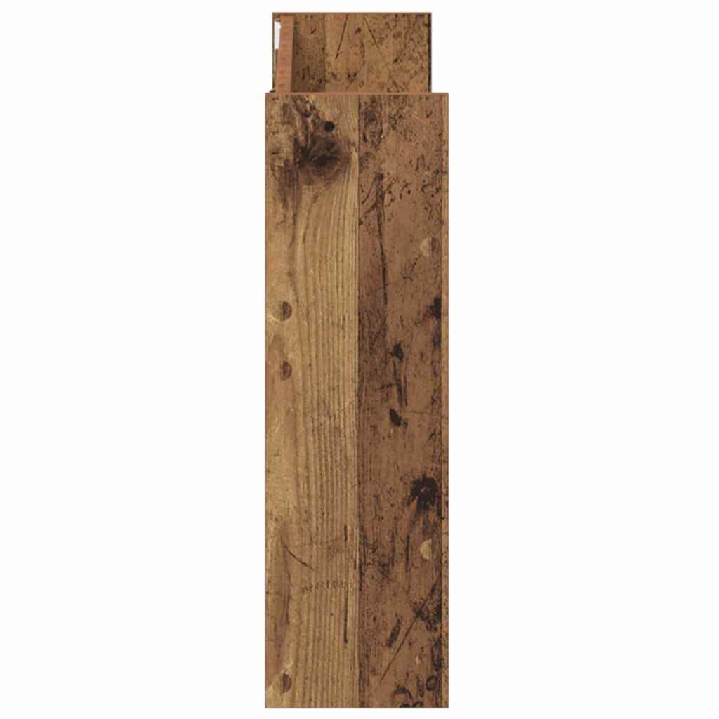 Cabinet à chaussures 2 pcs Bois ancien 80 x 18 x 60 cm - XIOS