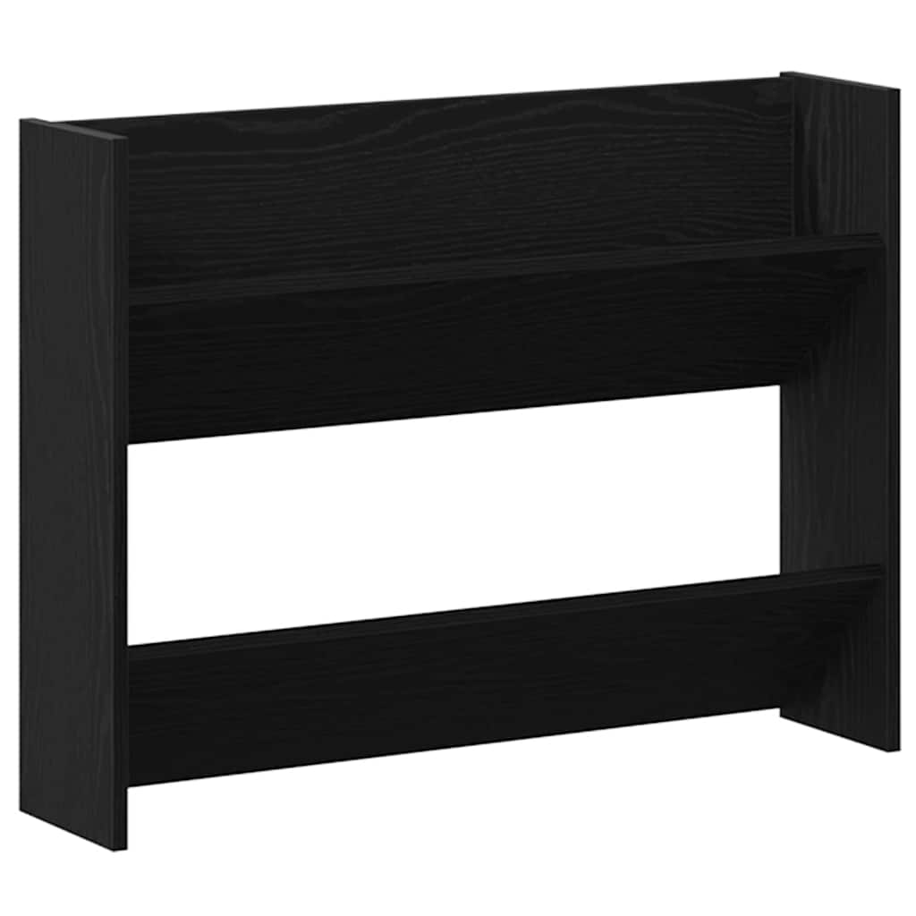 Cabinet à chaussures 2 pcs Chêne noir 83 x 18 x 60 cm - XIOS