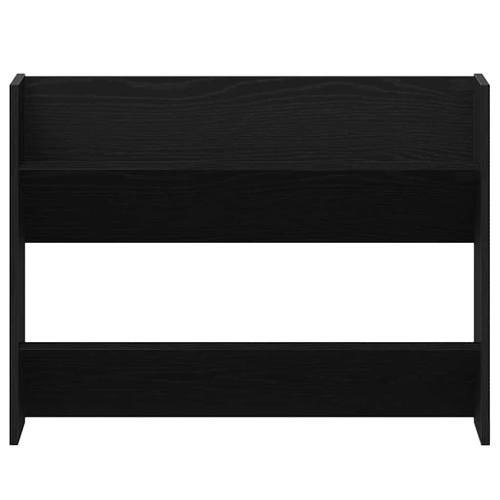 Cabinet à chaussures 2 pcs Chêne noir 83 x 18 x 60 cm - XIOS