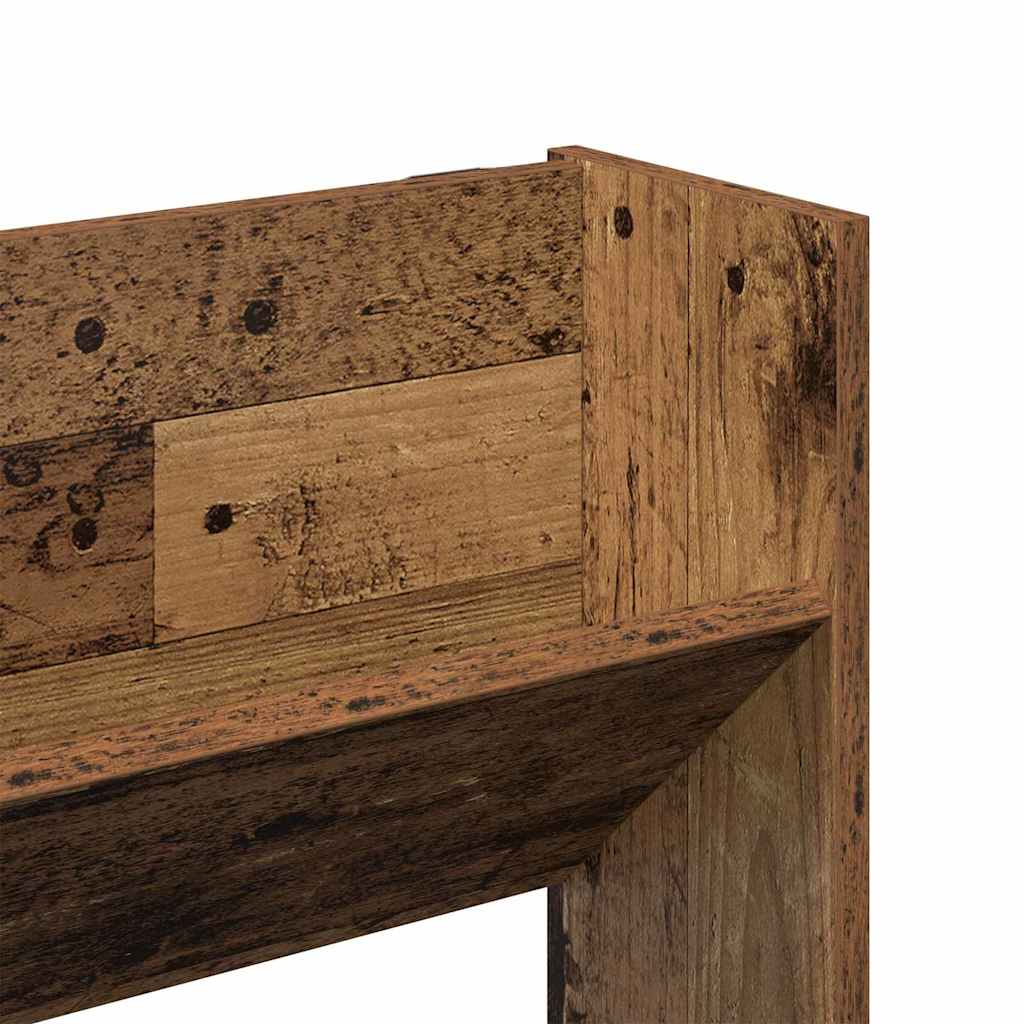 Cabinet à chaussures 2 pcs Bois ancien 84 x 18 x 90 cm - XIOS