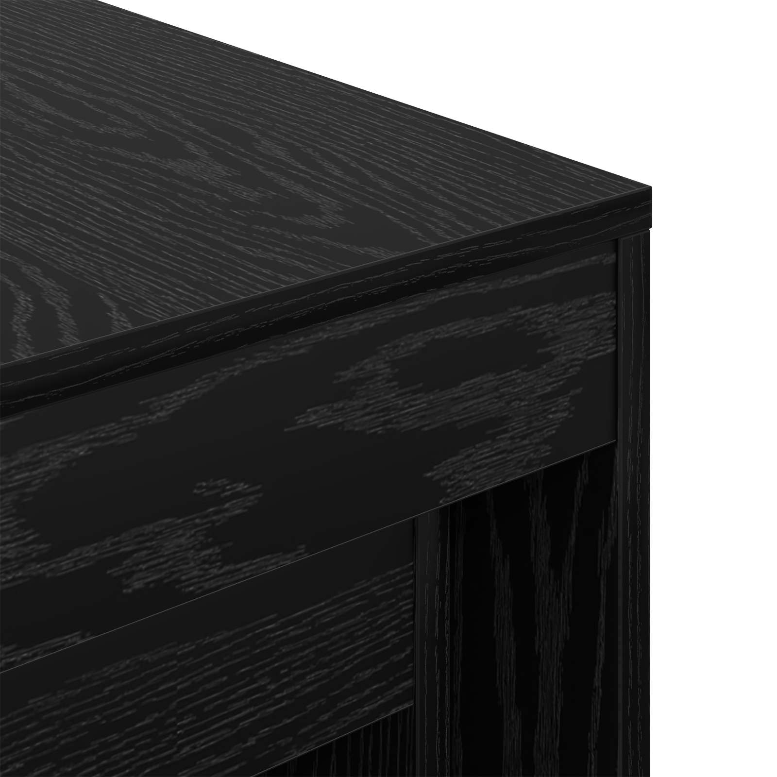 Table basse 3 pc Chêne noir 45 x 45 x 45 cm Bois d'ingénierie - XIOS