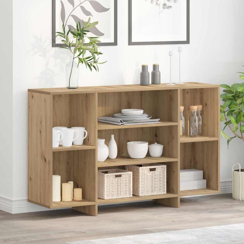 Buffet chêne artisanal 120 x 30 x 75 cm Bois d'ingénierie - XIOS