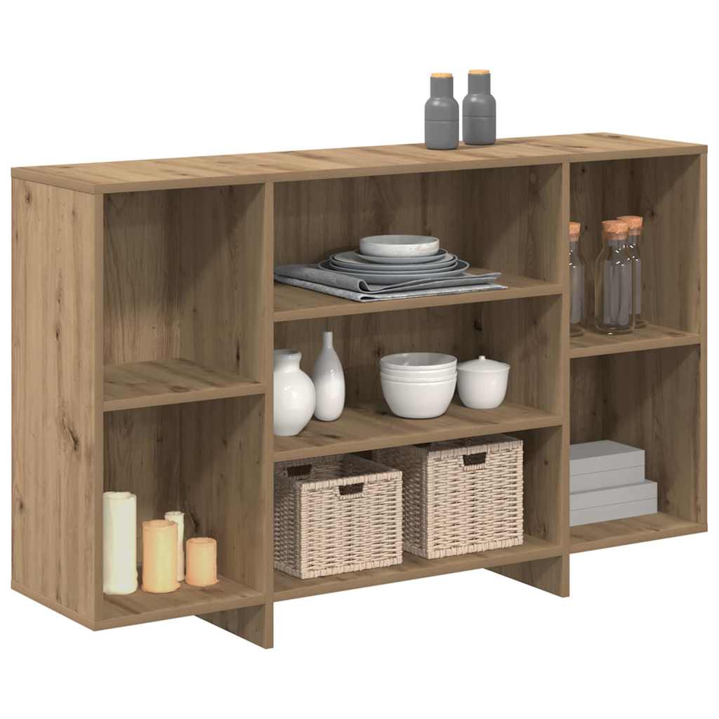 Buffet chêne artisanal 120 x 30 x 75 cm Bois d'ingénierie - XIOS