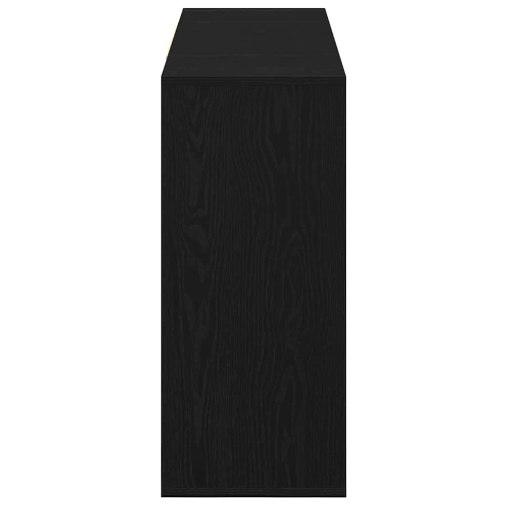 Buffet Chêne noir 120 x 30 x 75 cm Bois d'ingénierie - XIOS