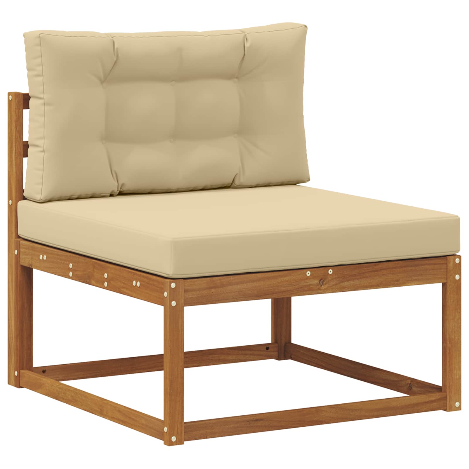 Ensemble de canapés d'extérieur 7 pcs Naturel et Beige - XIOS
