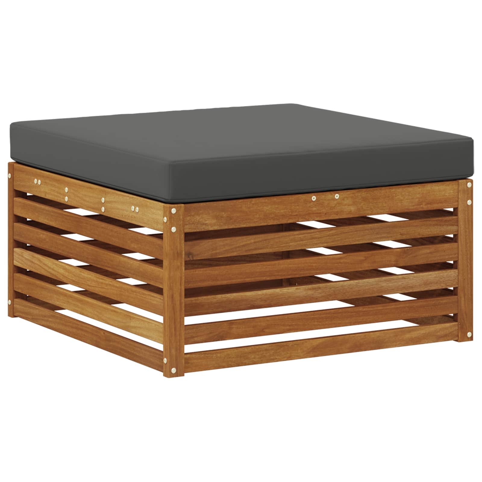 Ensemble de canapés d'extérieur 7 pcs Naturel et Anthracite - XIOS