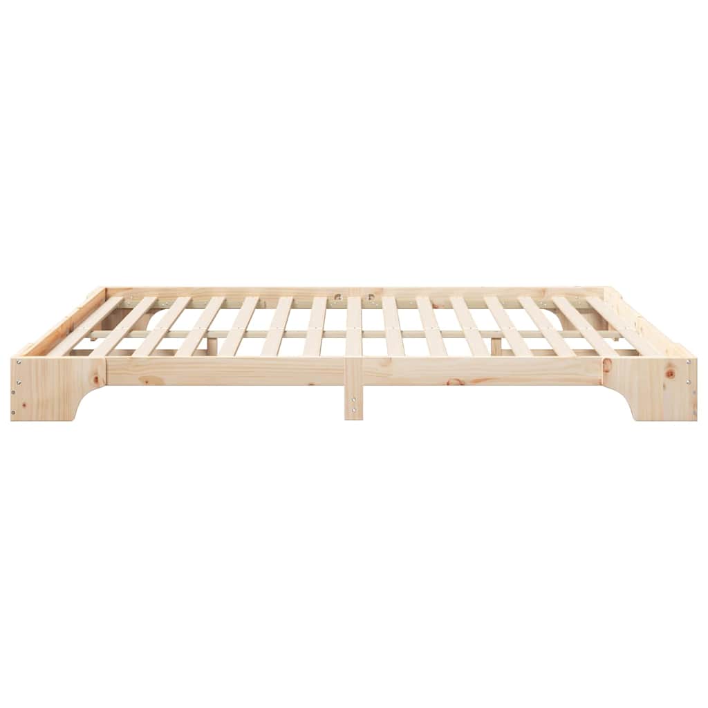 Cadre de lit Marron 200 x 210 cm Pin massif - XIOS