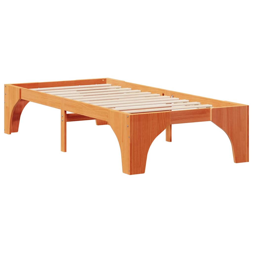 Cadre de lit Marron 80 x 200 cm Pin massif - XIOS