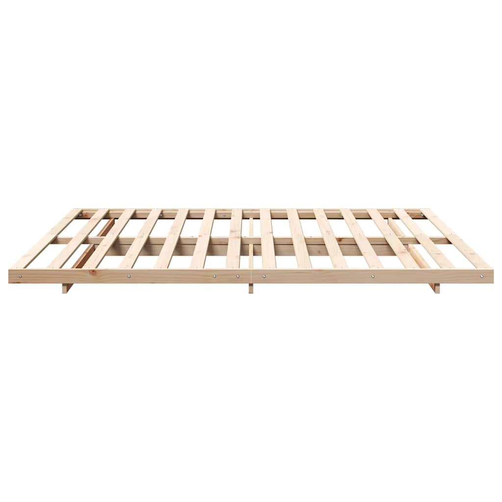 Cadre de lit Marron 180 x 210 cm Pin massif - XIOS