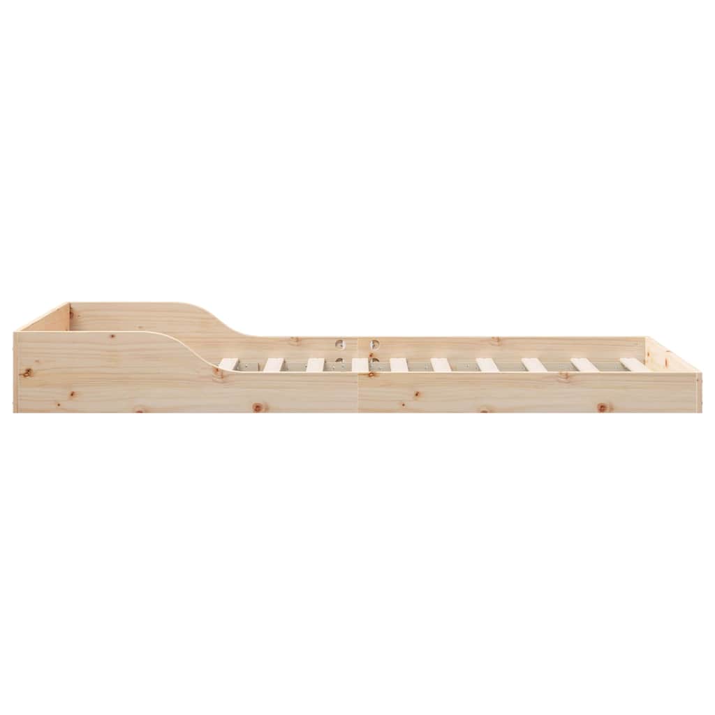 Cadre de lit Naturel 80 x 210 cm Pin massif - XIOS