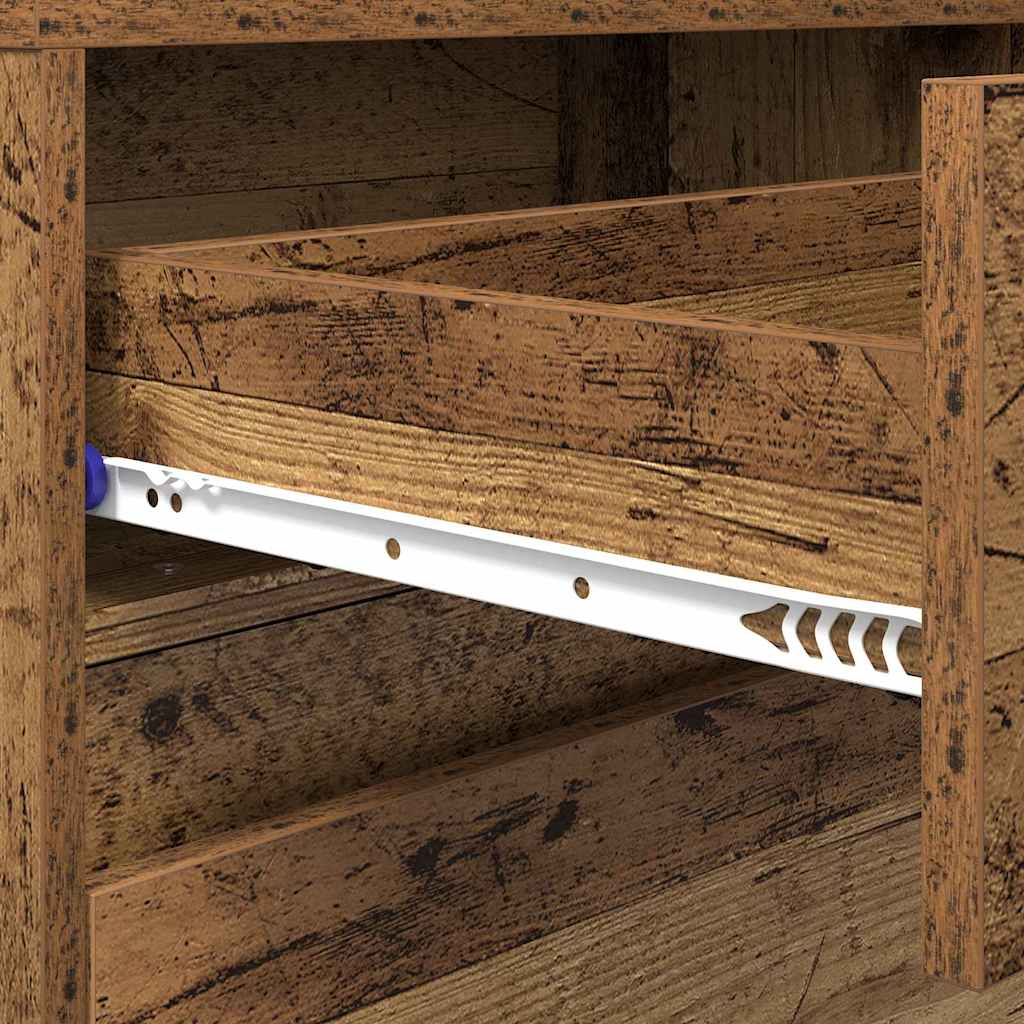 Unites TV 180 x 34 x 50 cm Bois Ancien Bois d'ingénierie