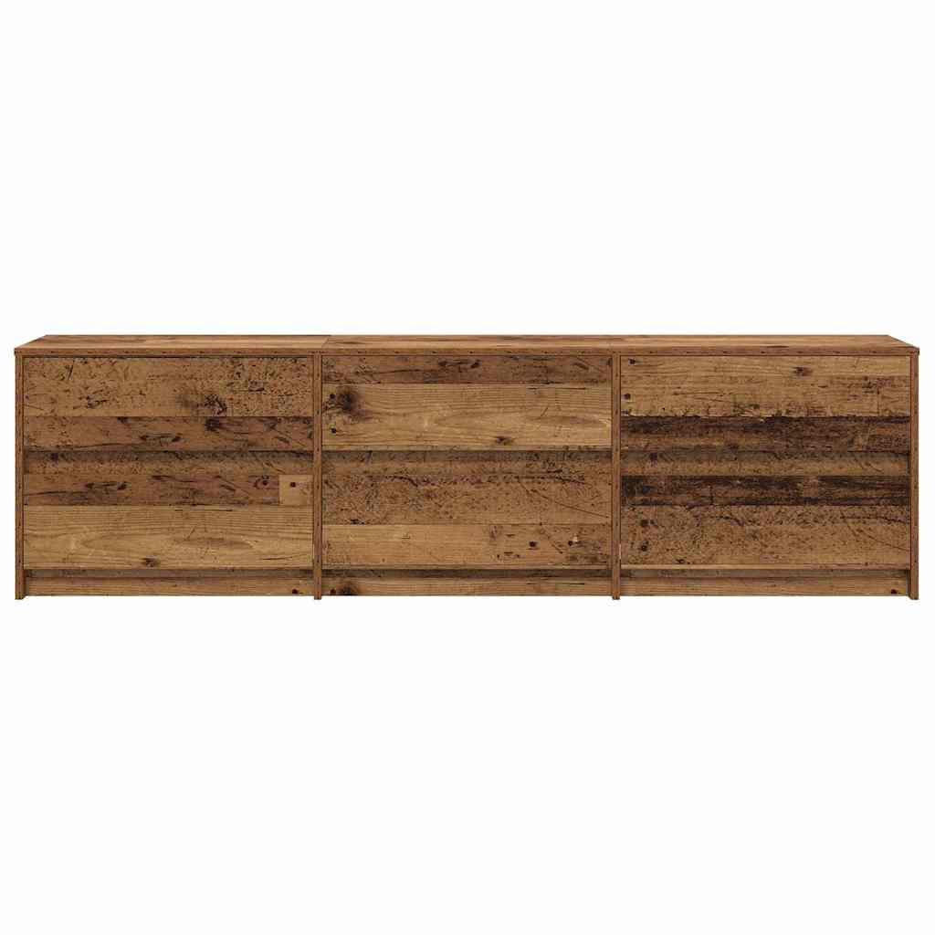 Unites TV 180 x 34 x 50 cm Bois Ancien Bois d'ingénierie