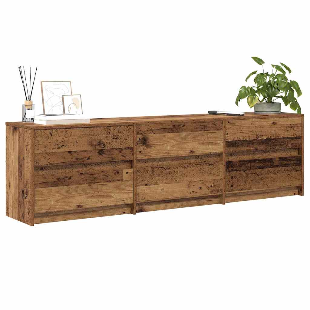 Unites TV 180 x 34 x 50 cm Bois Ancien Bois d'ingénierie