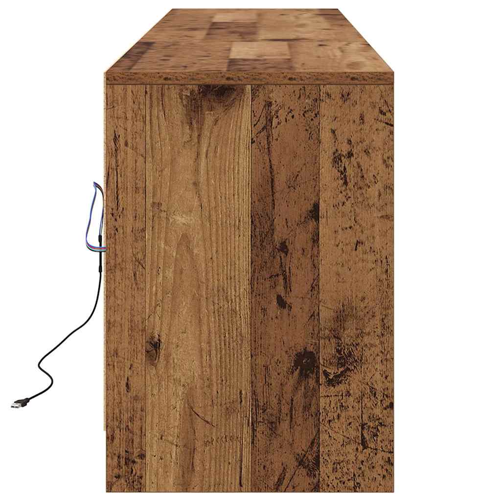 Unites TV 180 x 34 x 50 cm Bois Ancien Bois d'ingénierie