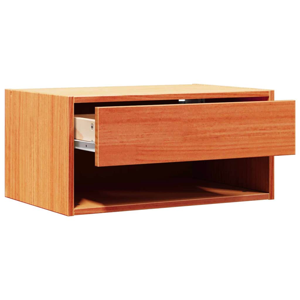Table de chevet avec tiroir 2 pcs Brun cire 50 x 32,5 x 24 cm - XIOS