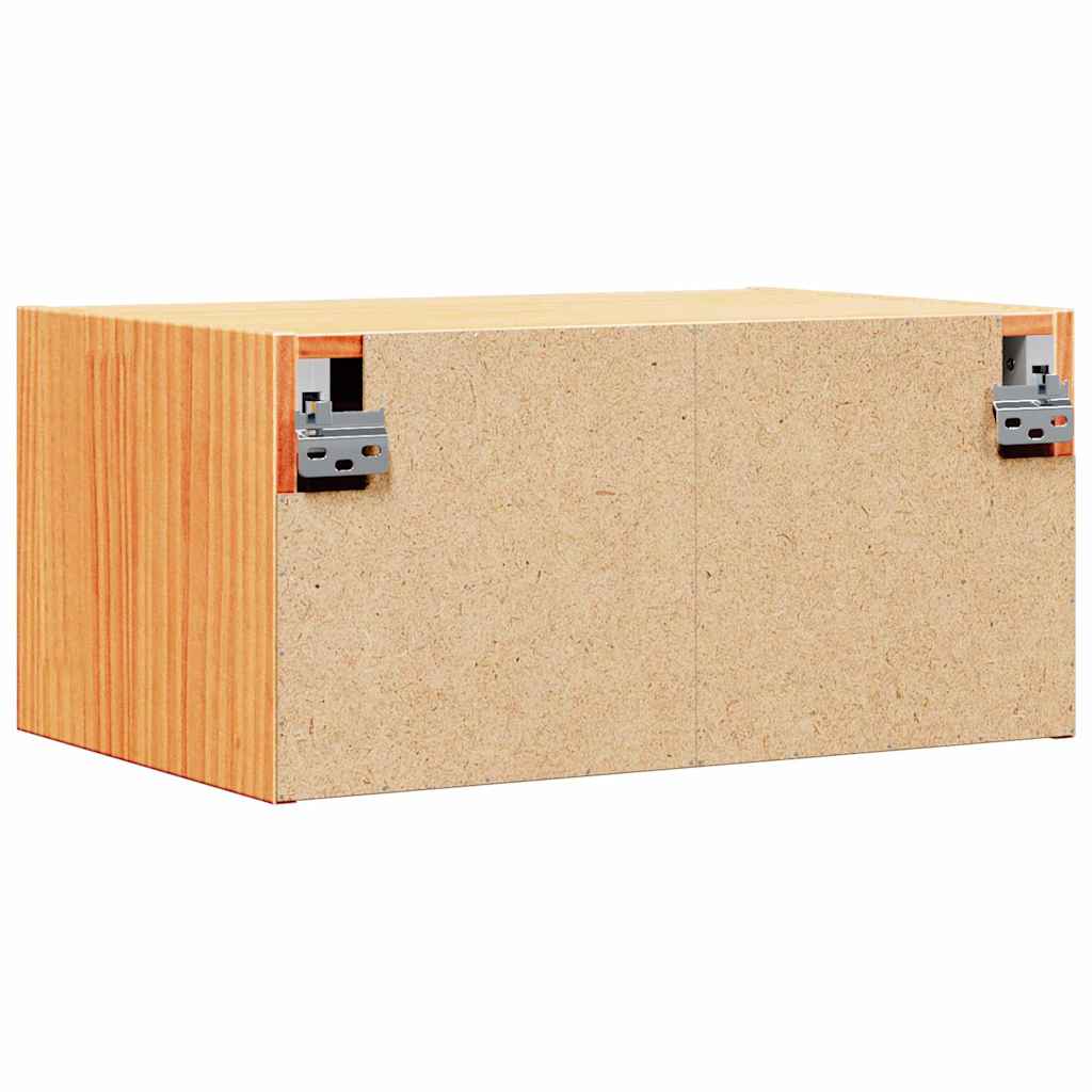 Table de chevet avec tiroir 2 pcs Brun cire 50 x 32,5 x 24 cm - XIOS