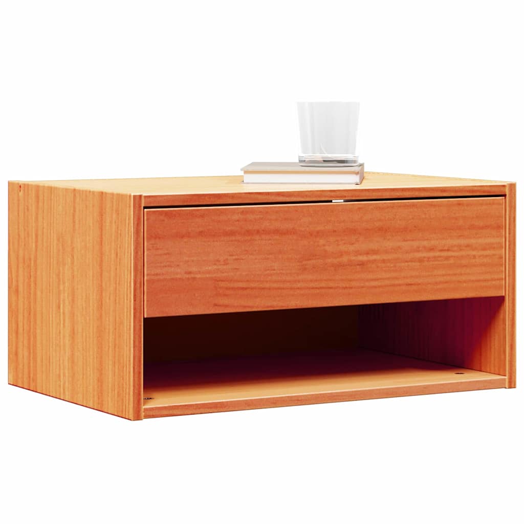 Table de chevet avec tiroir 2 pcs Brun cire 50 x 32,5 x 24 cm - XIOS