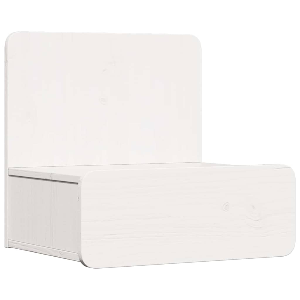 Table de chevet avec tiroir 2 pcs Blanc 44 x 32,5 x 40 cm - XIOS