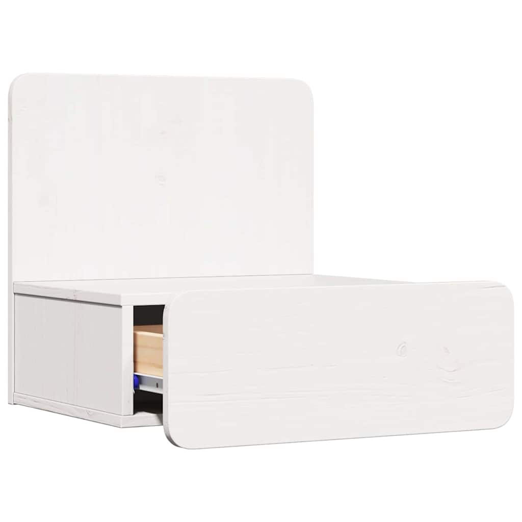 Table de chevet avec tiroir 2 pcs Blanc 44 x 32,5 x 40 cm - XIOS