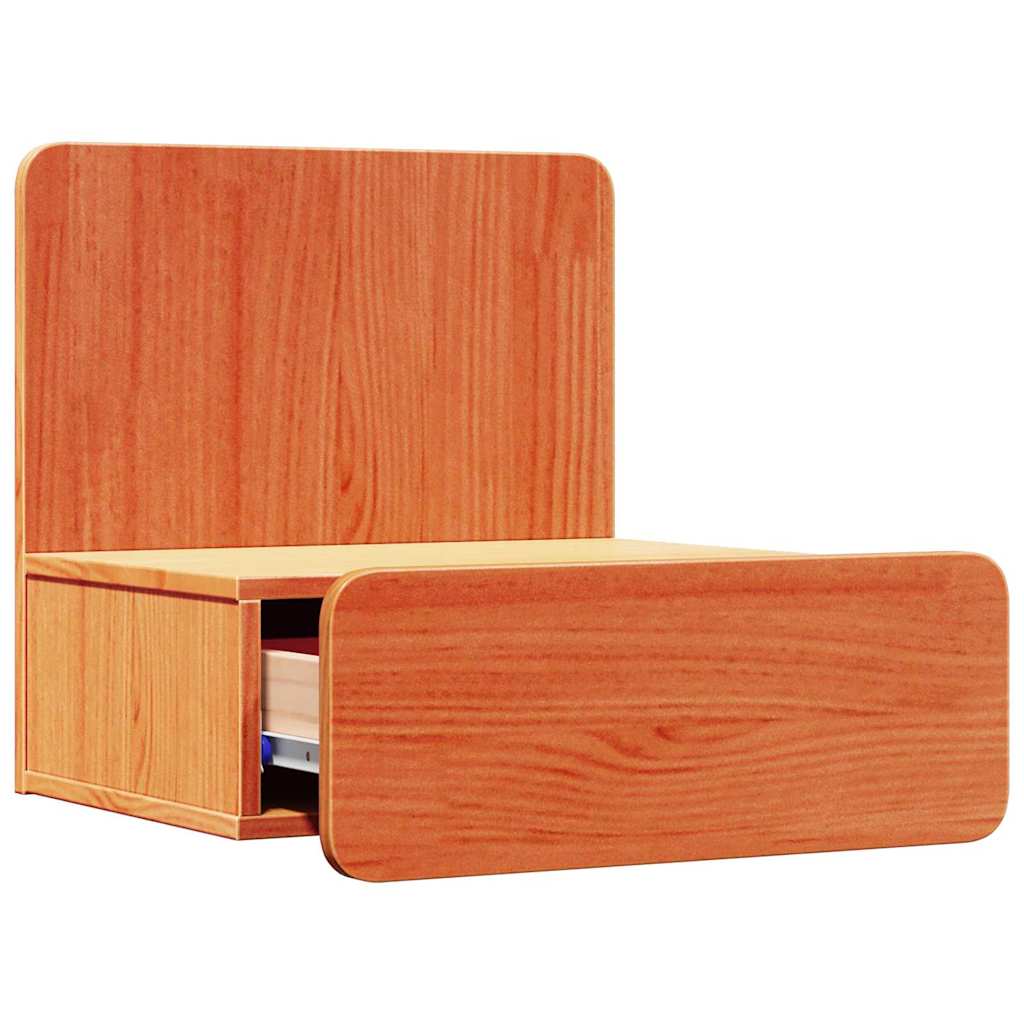 Table de chevet avec tiroir 2 pcs Brun cire 44 x 32,5 x 40 cm