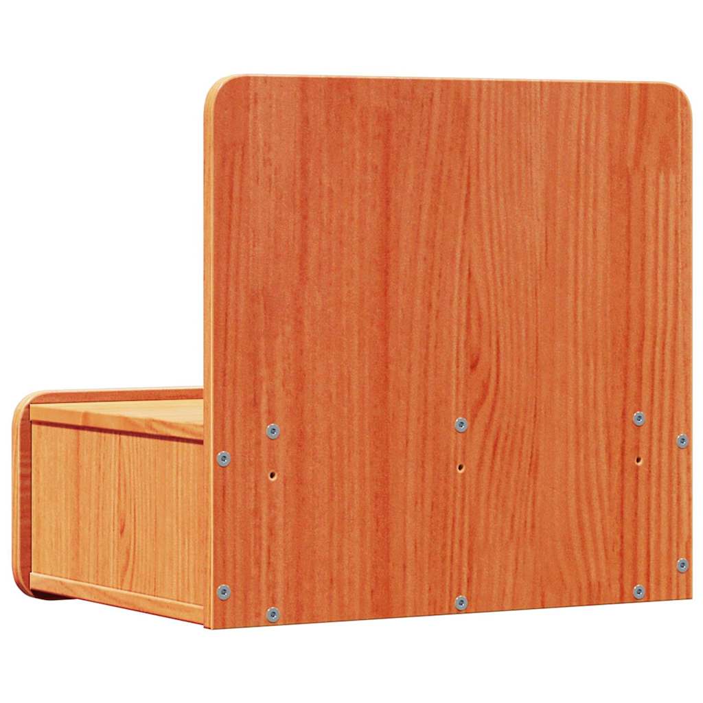 Table de chevet avec tiroir 2 pcs Brun cire 44 x 32,5 x 40 cm - XIOS