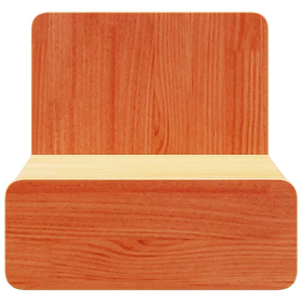 Table de chevet avec tiroir 2 pcs Brun cire 44 x 32,5 x 40 cm