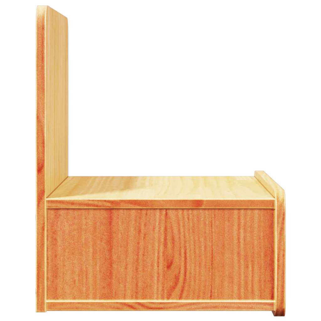 Table de chevet avec tiroir 2 pcs Brun cire 44 x 32,5 x 40 cm - XIOS
