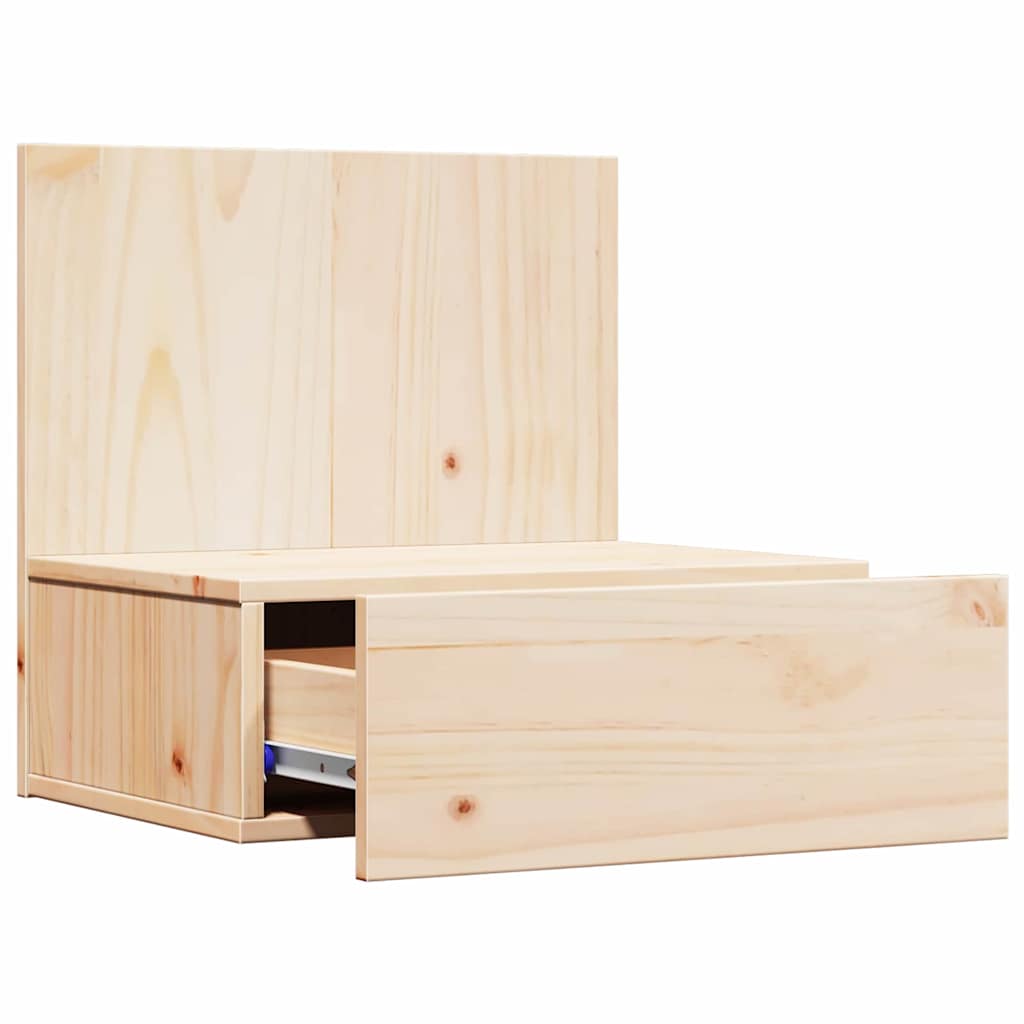 Table de chevet avec tiroir 2 pcs Marron 42 x 32,5 x 40 cm