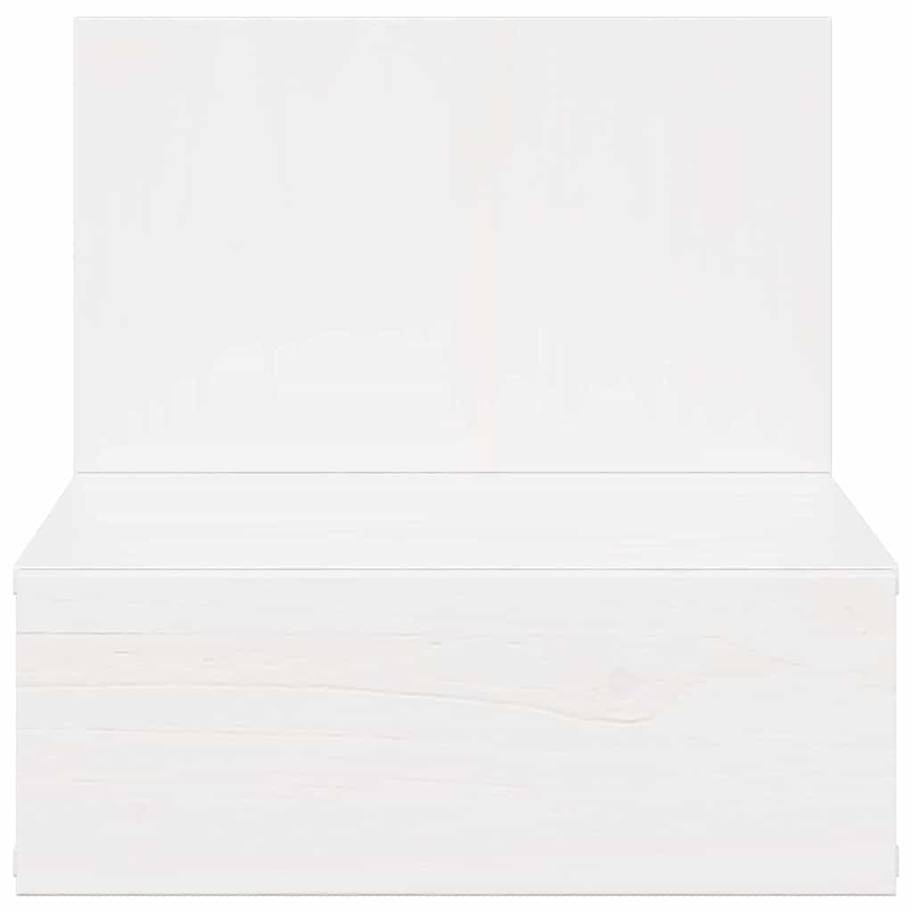 Table de chevet avec tiroir 2 pcs Blanc 42 x 32,5 x 40 cm - XIOS