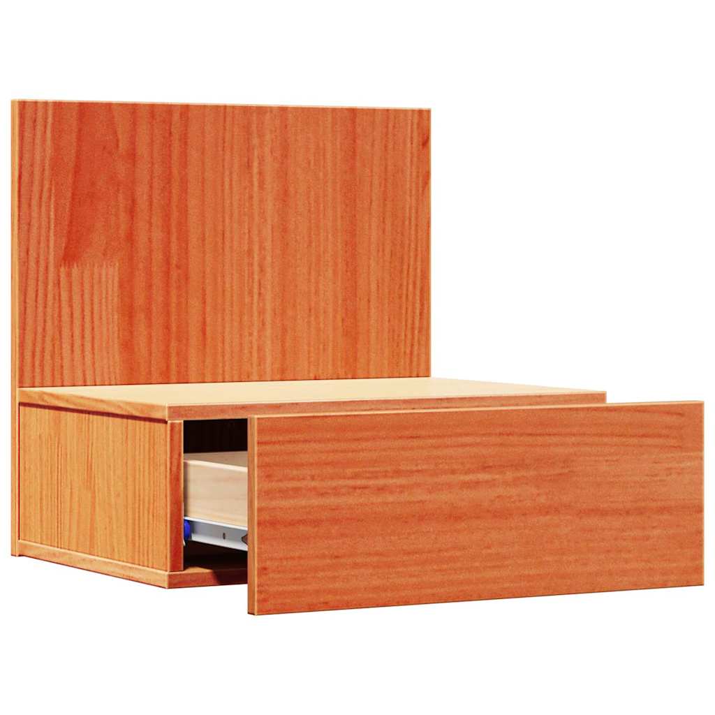 Table de chevet avec tiroir 2 pcs Brun cire 42 x 32,5 x 40 cm - XIOS