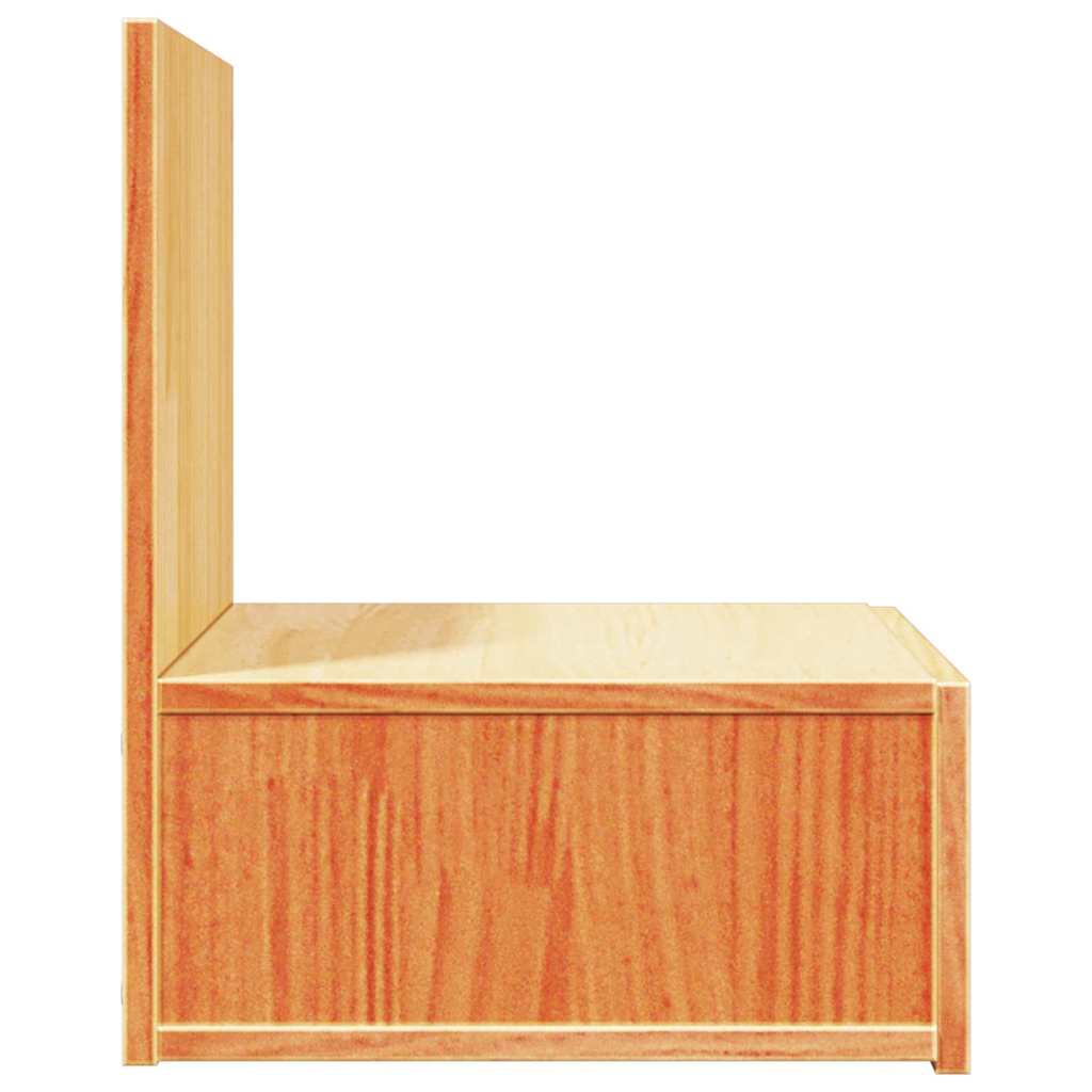 Table de chevet avec tiroir 2 pcs Brun cire 42 x 32,5 x 40 cm - XIOS