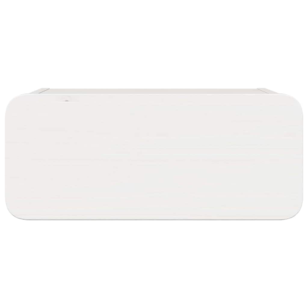 Table de chevet avec tiroir 2 pcs Blanc 39 x 34 x 16,5 cm - XIOS