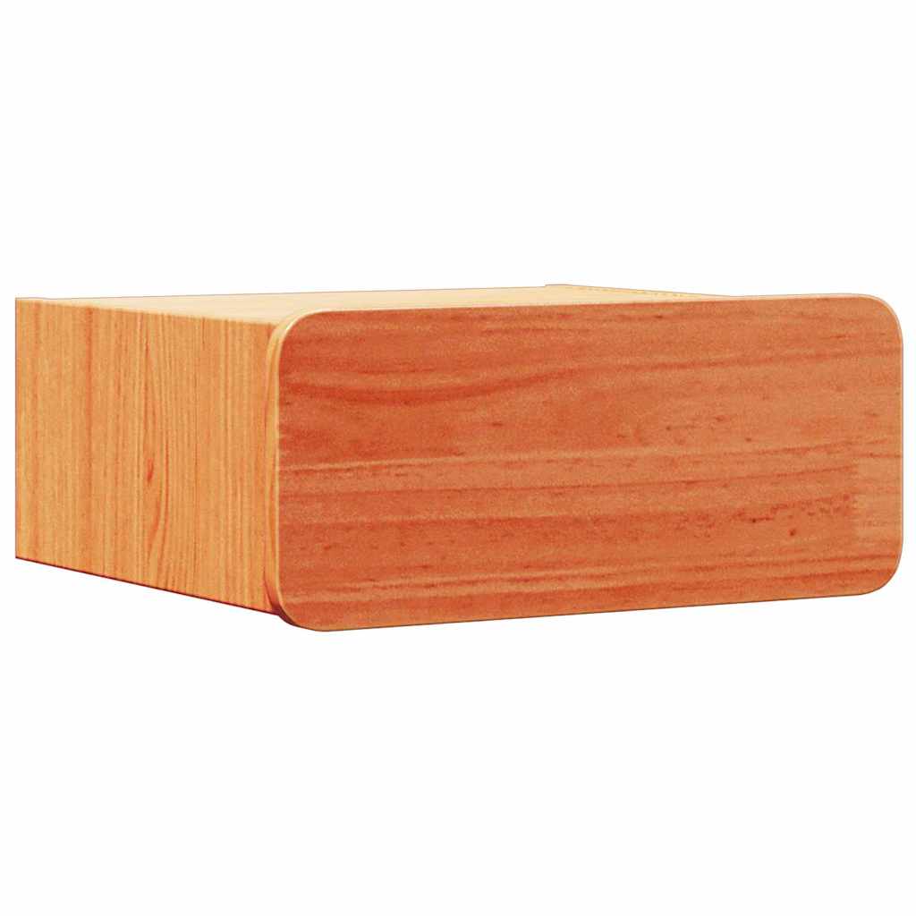 Table de chevet avec tiroir 2 pcs Brun cire 39 x 34 x 16,5 cm - XIOS