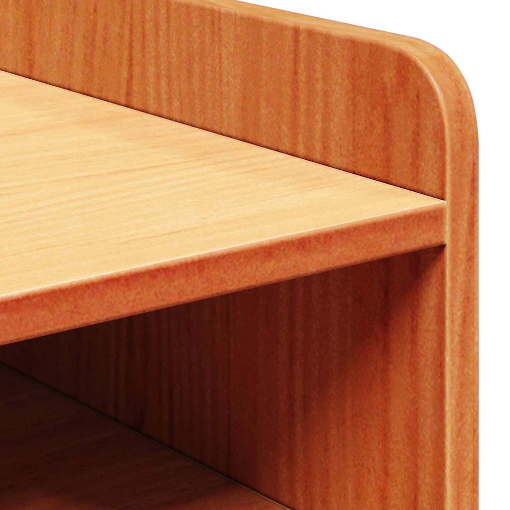 Table de chevet avec tiroir 2 pcs Brun cire 38 x 36 x 29,5 cm - XIOS