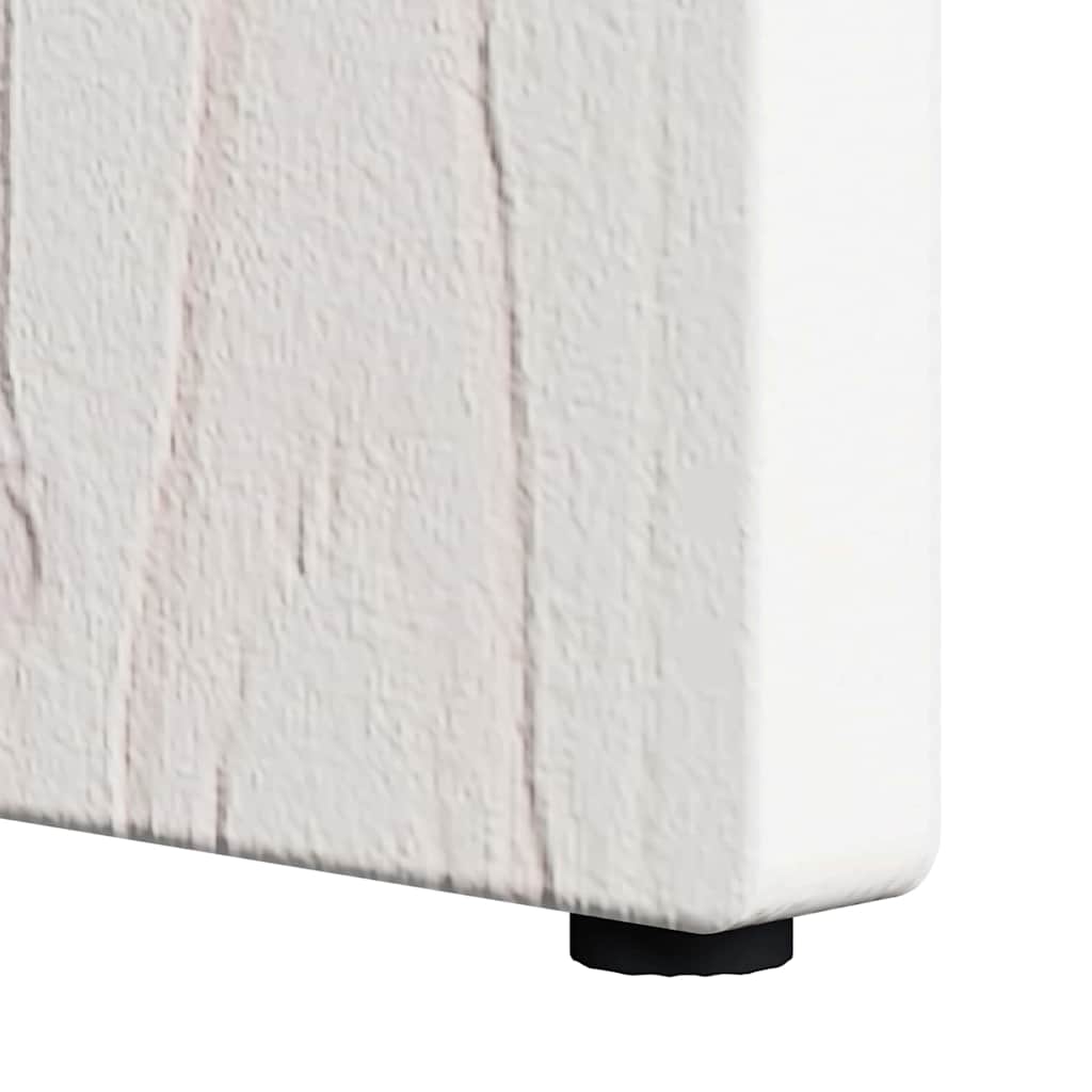 Table basse Blanc 80 x 50 x 31 cm Bois massif en pin - XIOS