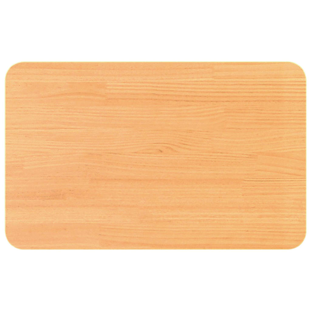 Table basse Marron cire 80 x 50 x 31 cm Bois massif en pin - XIOS