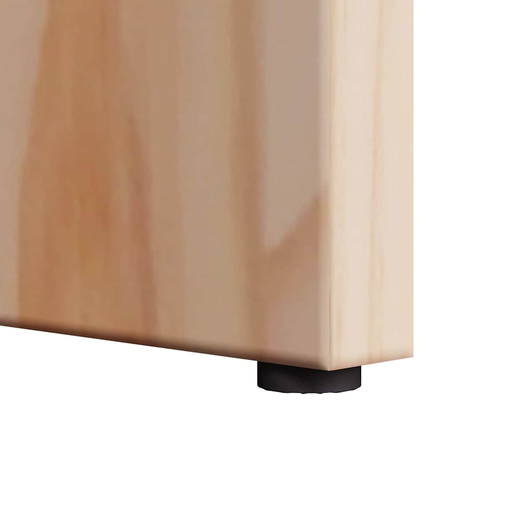 Table d'appoint Naturel 50 x 40 x 50 cm Bois massif en pin - XIOS