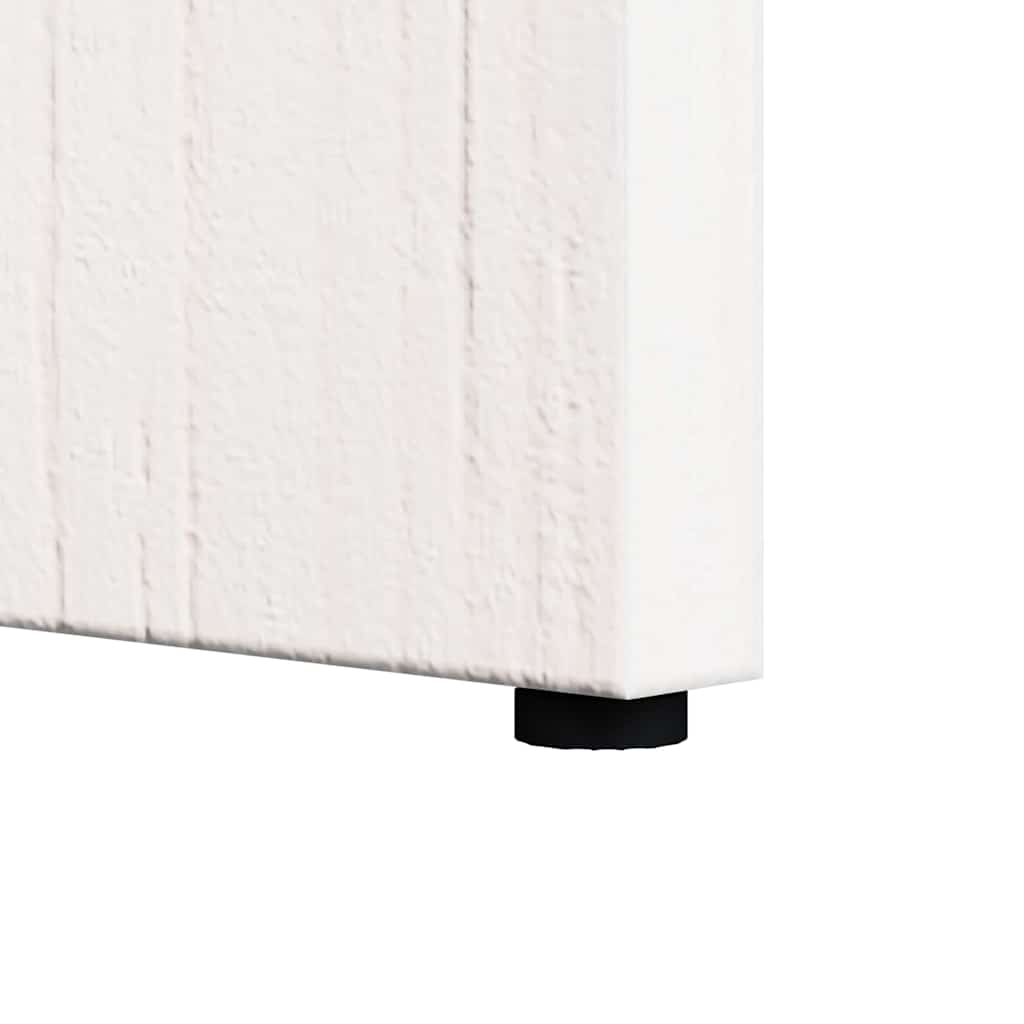 Table basse Blanc 50 x 40 x 50 cm Bois massif en pin - XIOS