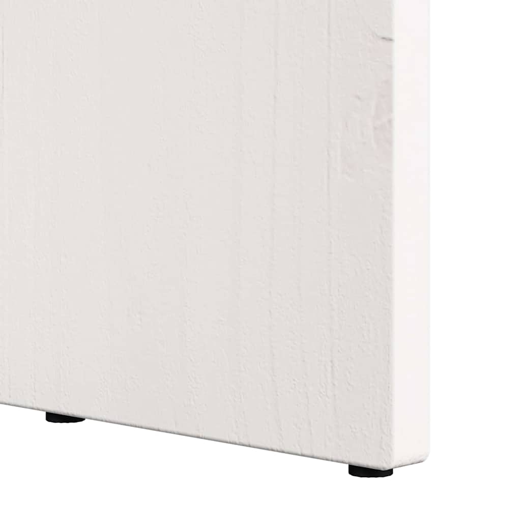 Table basse Blanc 50 x 50 x 35 cm Bois massif en pin - XIOS