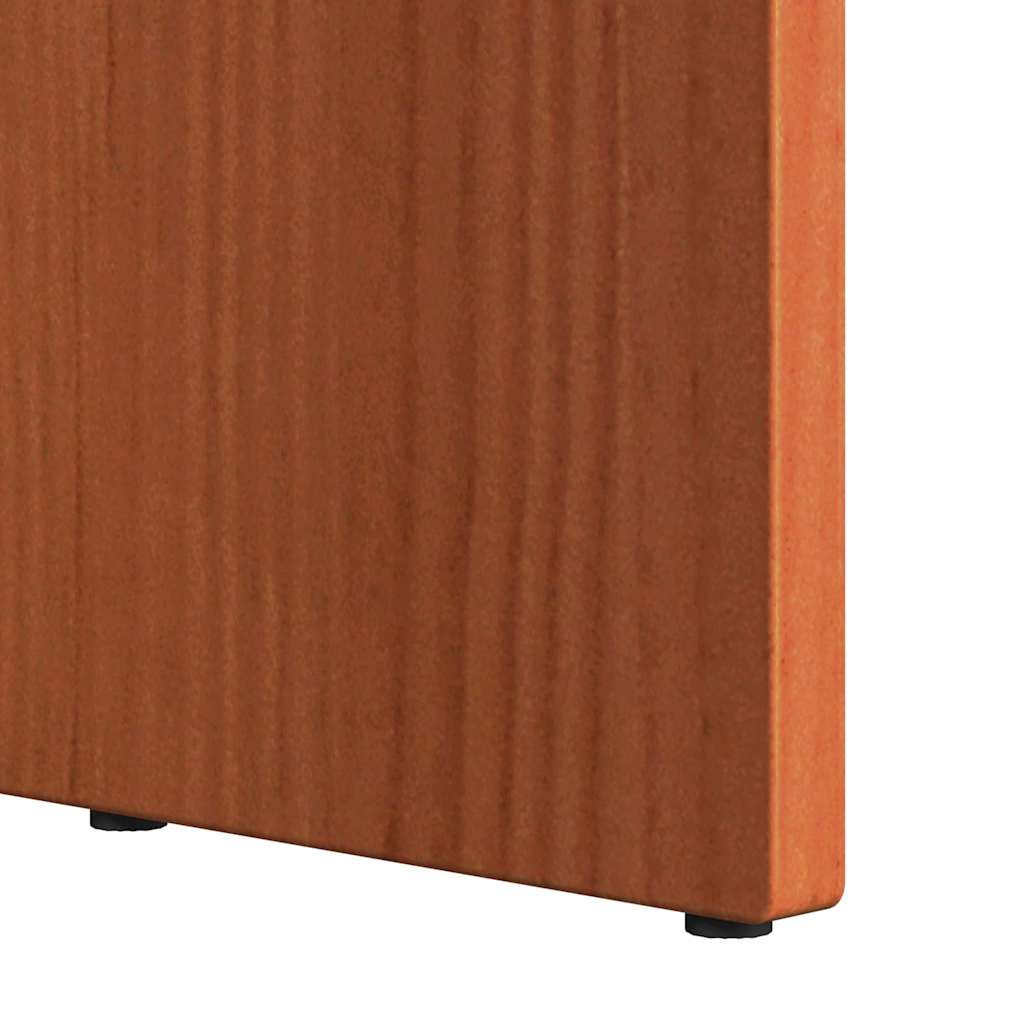 Table basse Marron cire 50 x 50 x 35 cm Bois massif en pin - XIOS