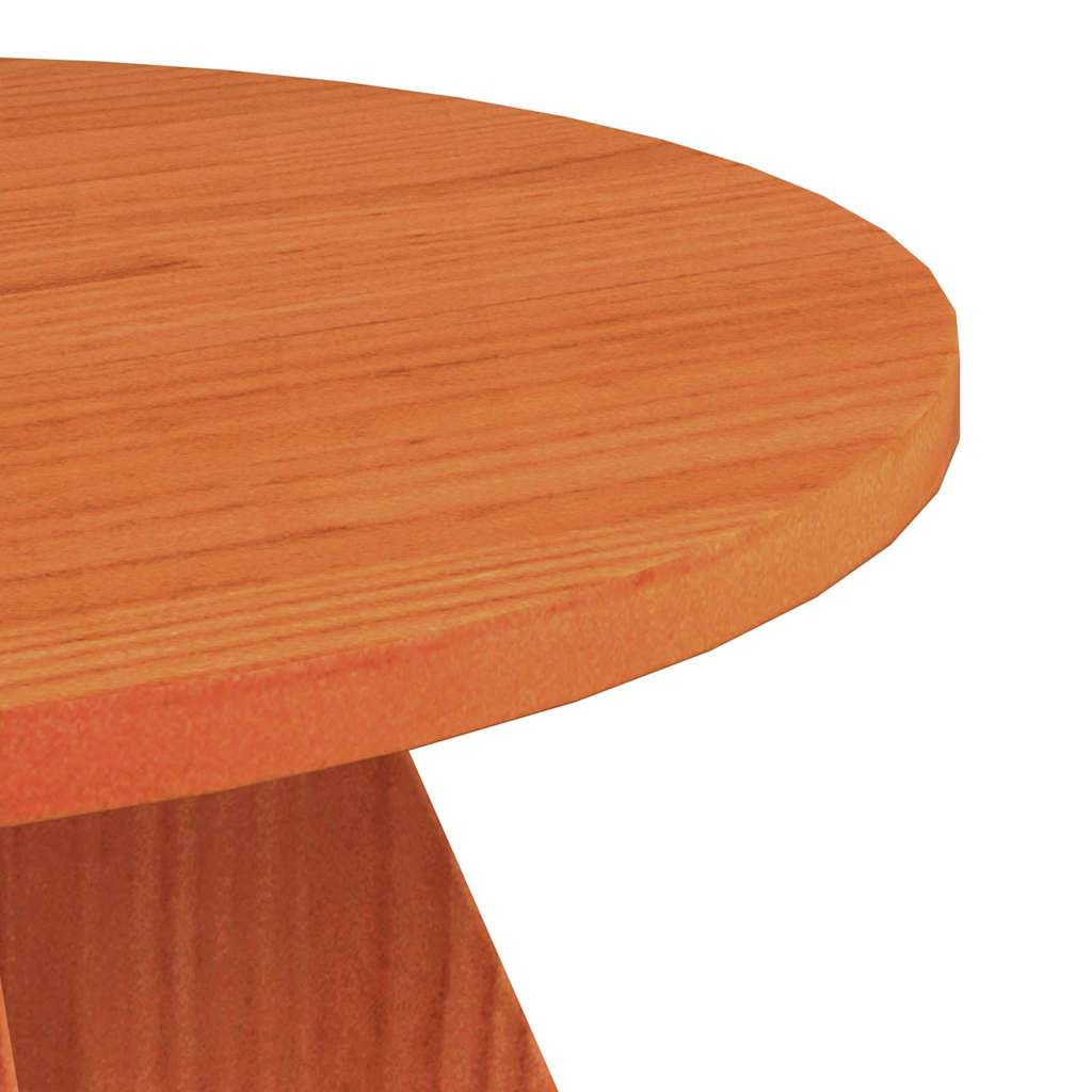 Table basse 3 pcs Marron cire 49 x 49 x 30 cm - XIOS