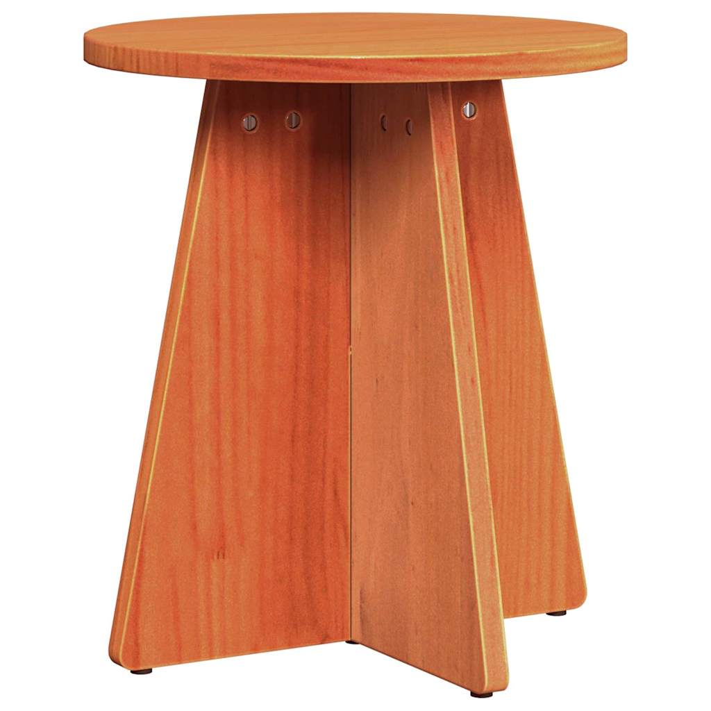 Table basse 3 pcs Marron cire 49 x 49 x 30 cm - XIOS