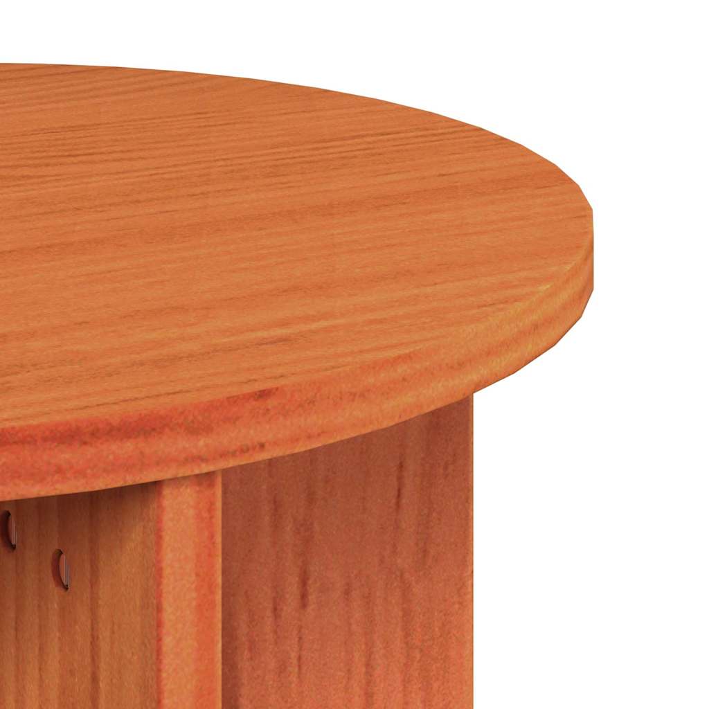 Table basse 2 pcs Marron cire 41,5 x 41,5 x 44 cm - XIOS