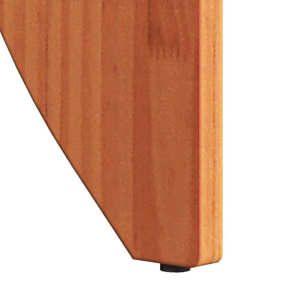 Table basse 2 pcs Brun cire - XIOS