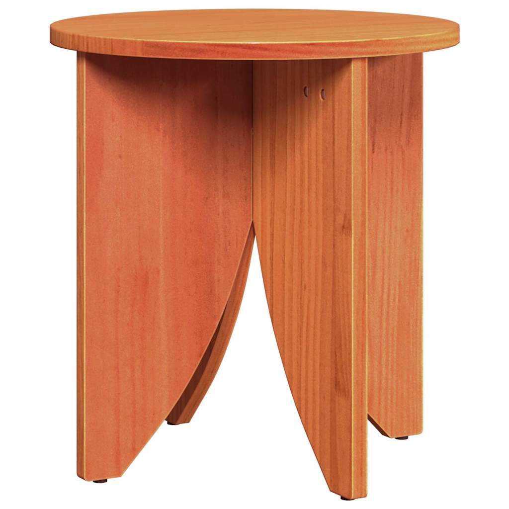 Table basse 2 pcs Marron cire 41,5 x 41,5 x 44 cm - XIOS