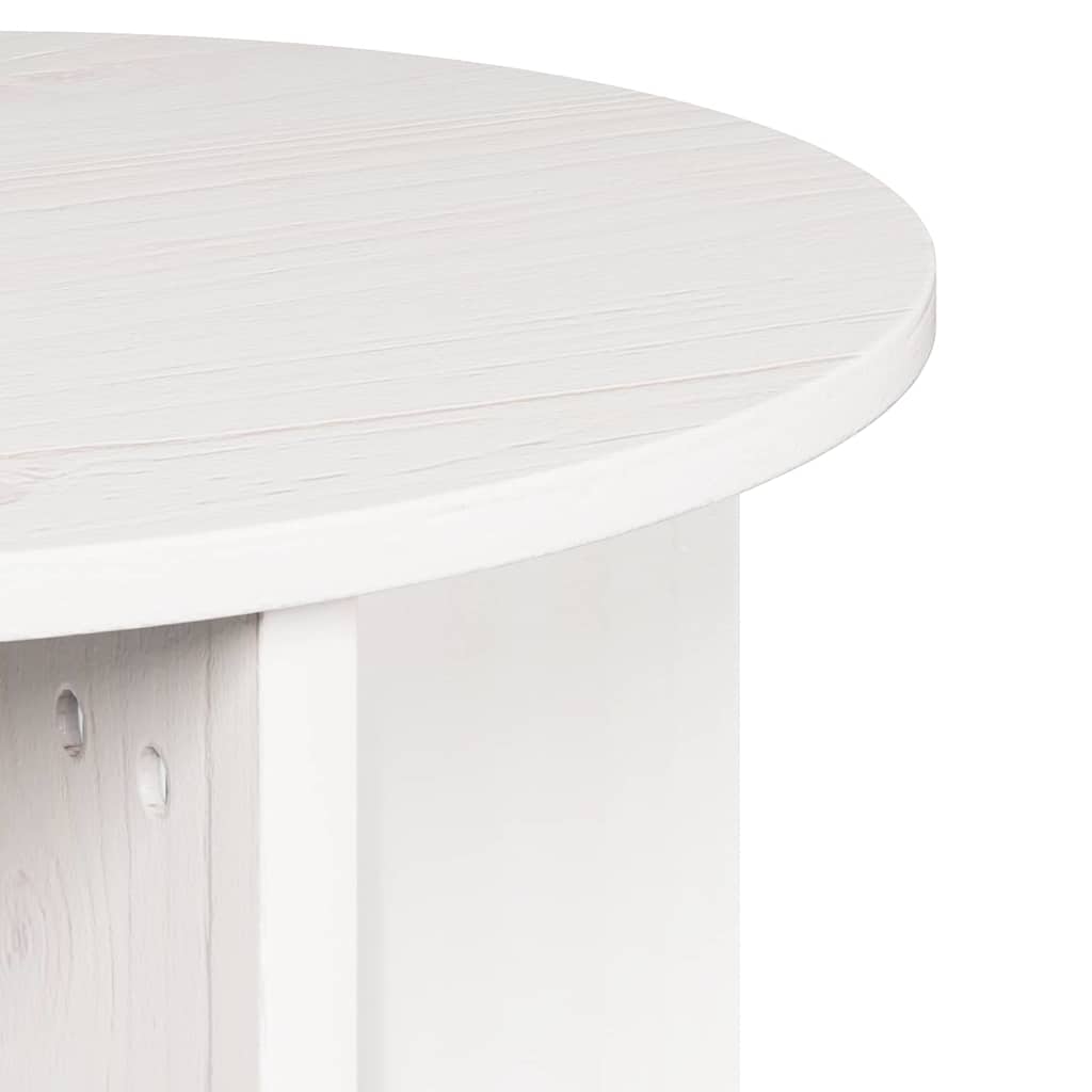 Table basse 2 pcs Blanc 41,5 x 41,5 x 41 cm Bois massif en pin - XIOS