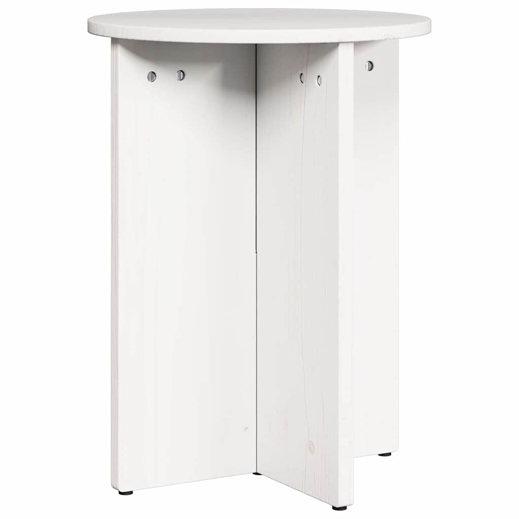 Table basse 2 pcs Blanc 41,5 x 41,5 x 41 cm Bois massif en pin - XIOS