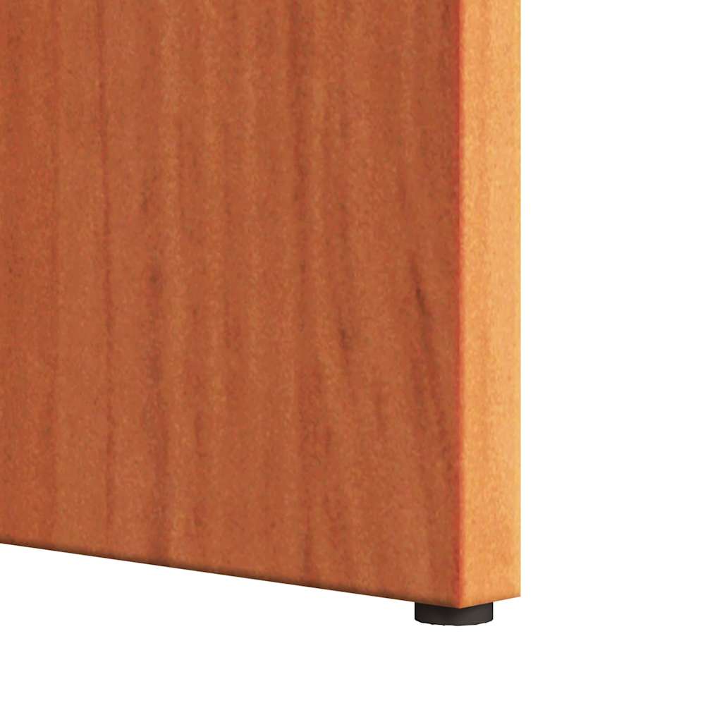 Table basse 2 pcs Brun cire Bois de pin massif - XIOS